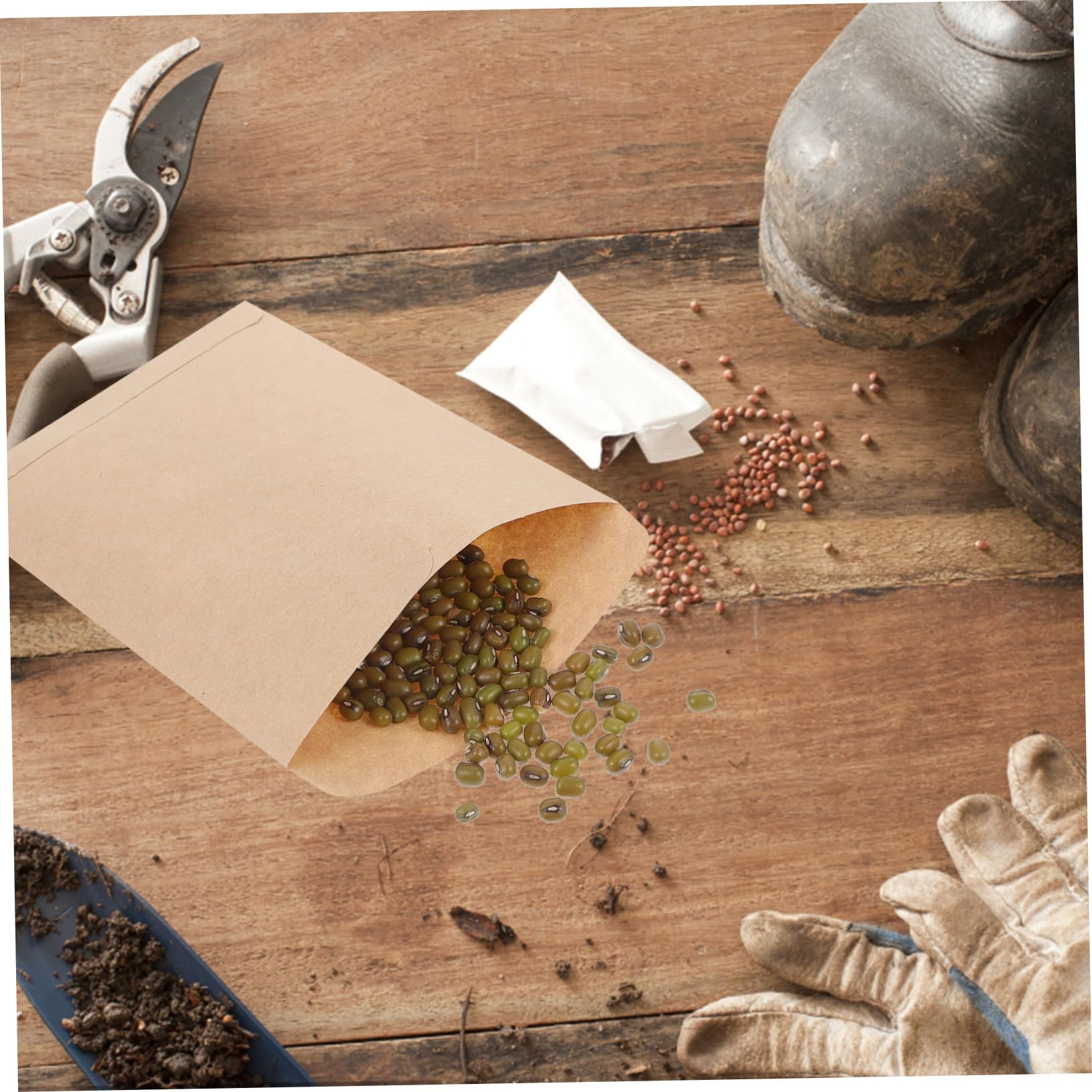 Alipis 100Pcs Storage Envelopes Self Sealing Packets for Garden Use Lightweight Easy to Mark for Coins Wages