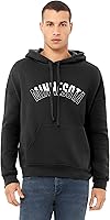 Vista 15 de Daxton Sudadera con capucha y sudadera con capucha de dos tonos populares de Estados Unidos para adultos, unisex, ajuste cómodo 2-Detroit Navy Blanco