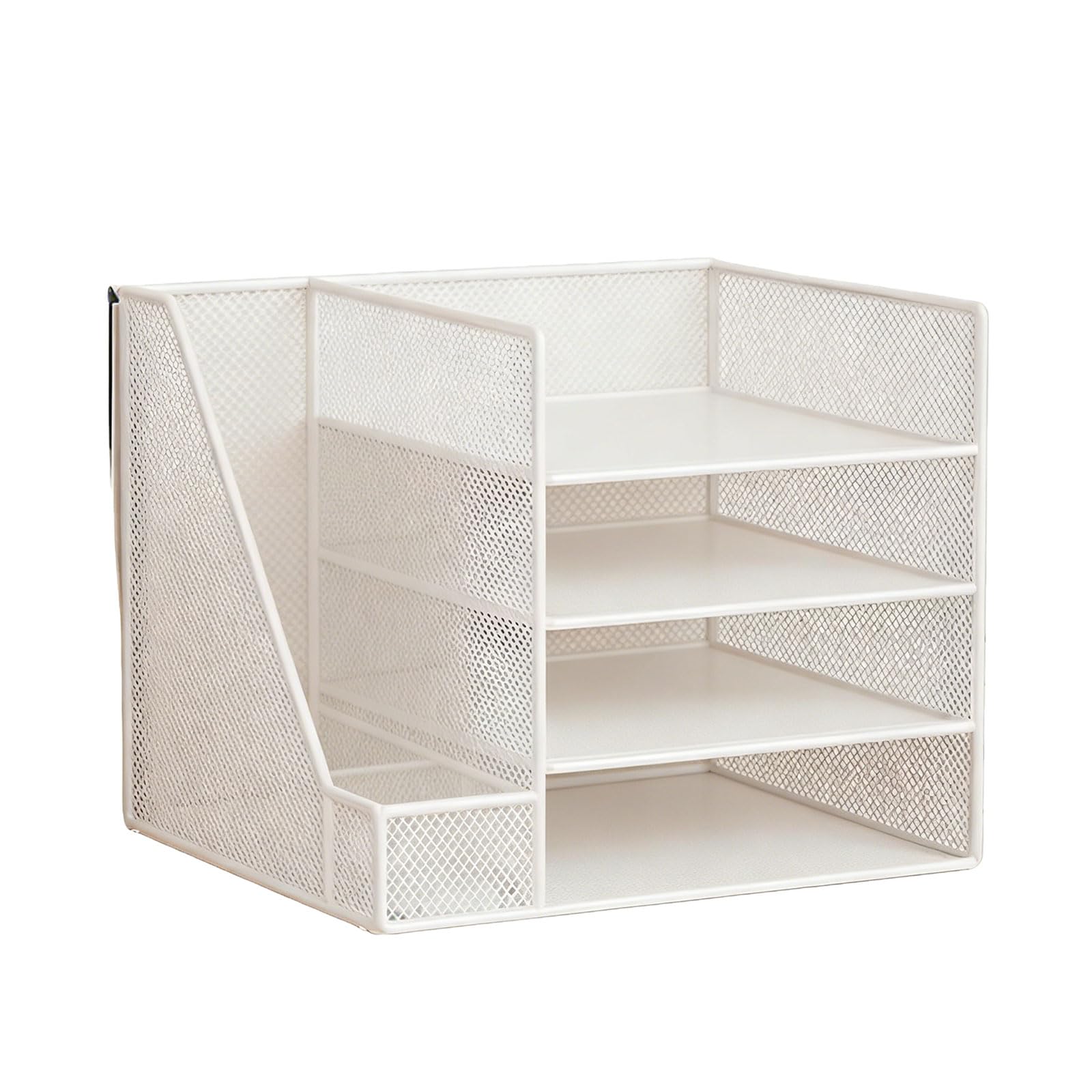 HDOYTXXM Desk Organizers 4-Tiers Desktop File Meshes Accessories, File Sorters, Workspaces Organization Offices Supplies Accessories & Workspaces