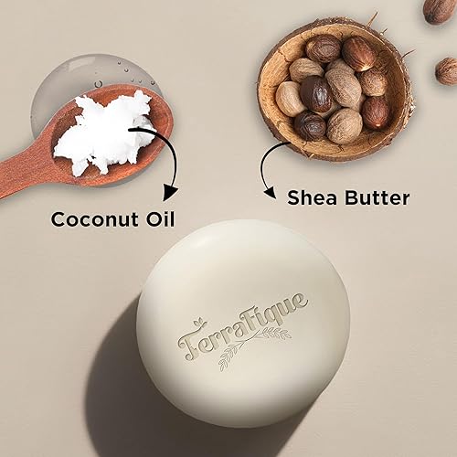 Miniatura 3 de Barra de champú de aceite de ricino, sin fragancia añadida, champú sólido para cabello adelgazante, hombres y mujeres, 3.5 onzas, paquete de 3