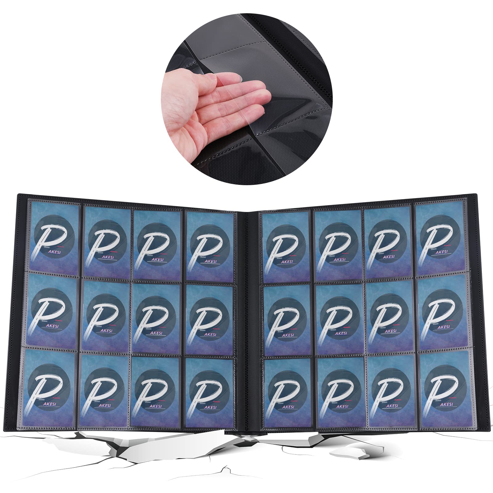 Amazon.co.jp: PAKESI カードファイル大容量12ポケット他の