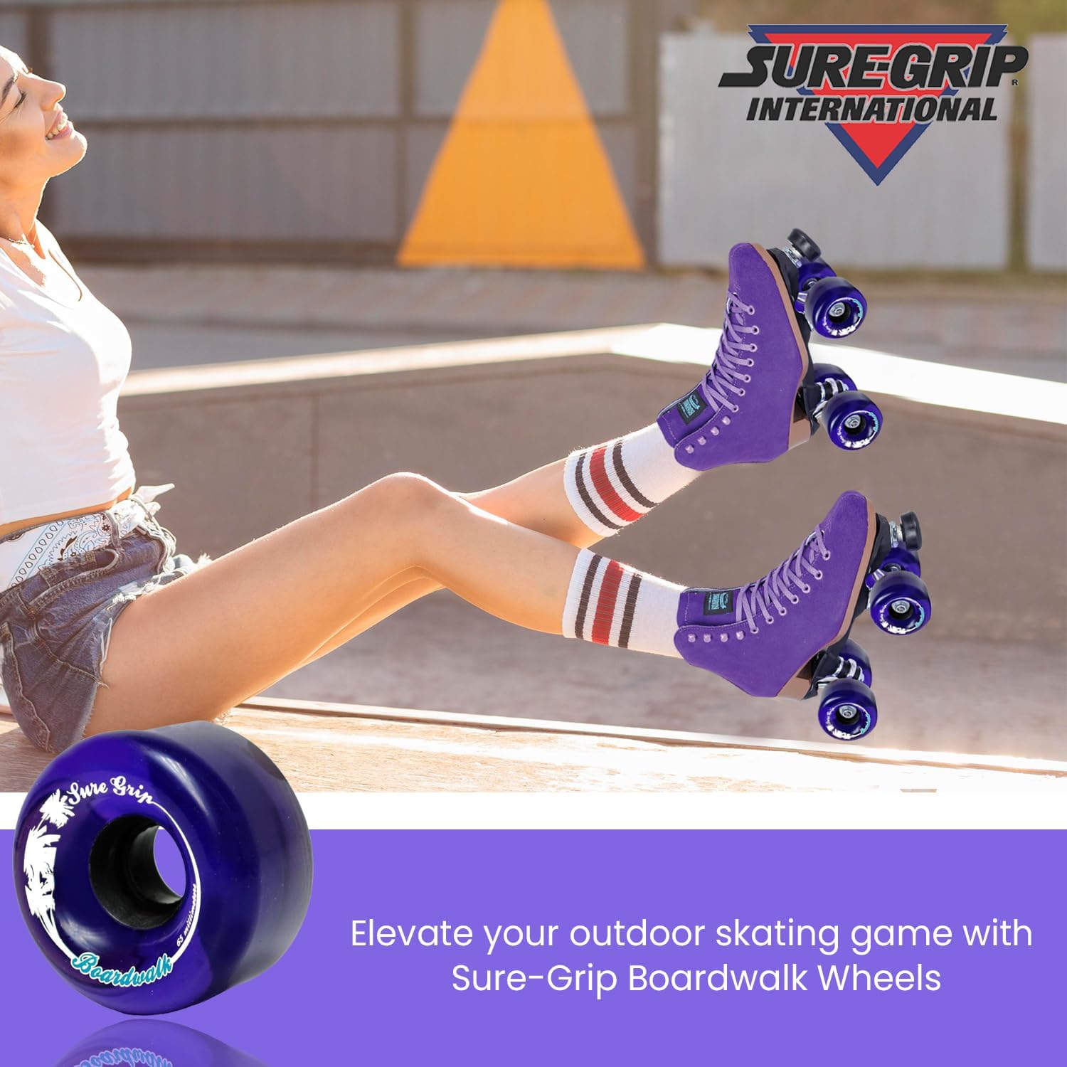 Sure Grip Boardwalk Outdoor 65mm wheels set of 8