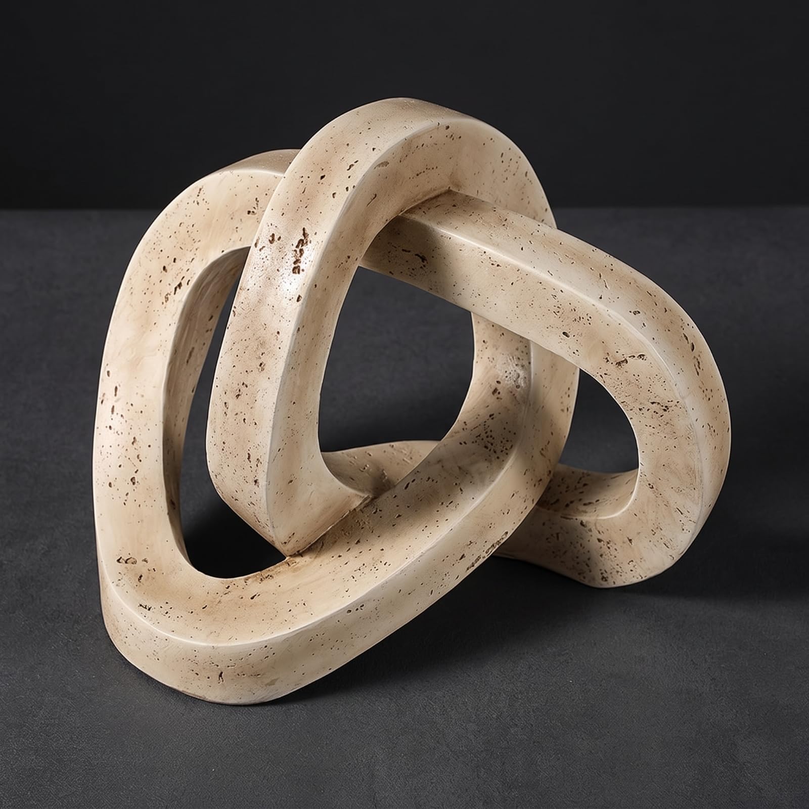 B Baosity Escultura Compacta | Nórdica, Elegante, coración, para Oficina en Casa, coradores, 23x13.8x17cm