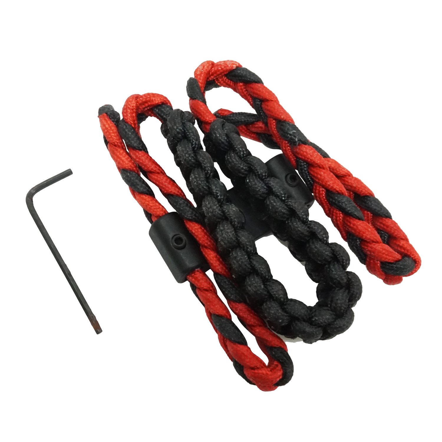 Safari Choice Archery Aluminum Mounting Double Wided Braided Bow Sling, Red