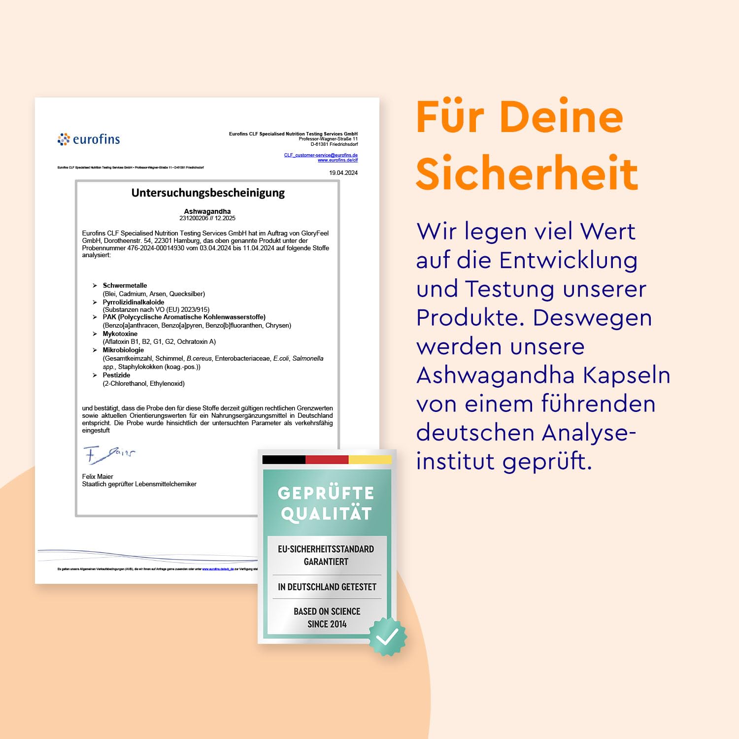 Ashwagandha KSM-66® - 210 Kapseln - 7.200mg reines Ashwagandha aus 600mg Extrakt (12:1) pro Tag - Vegan, laborgeprüft, ohne Zusätze in Deutschland hergestellt