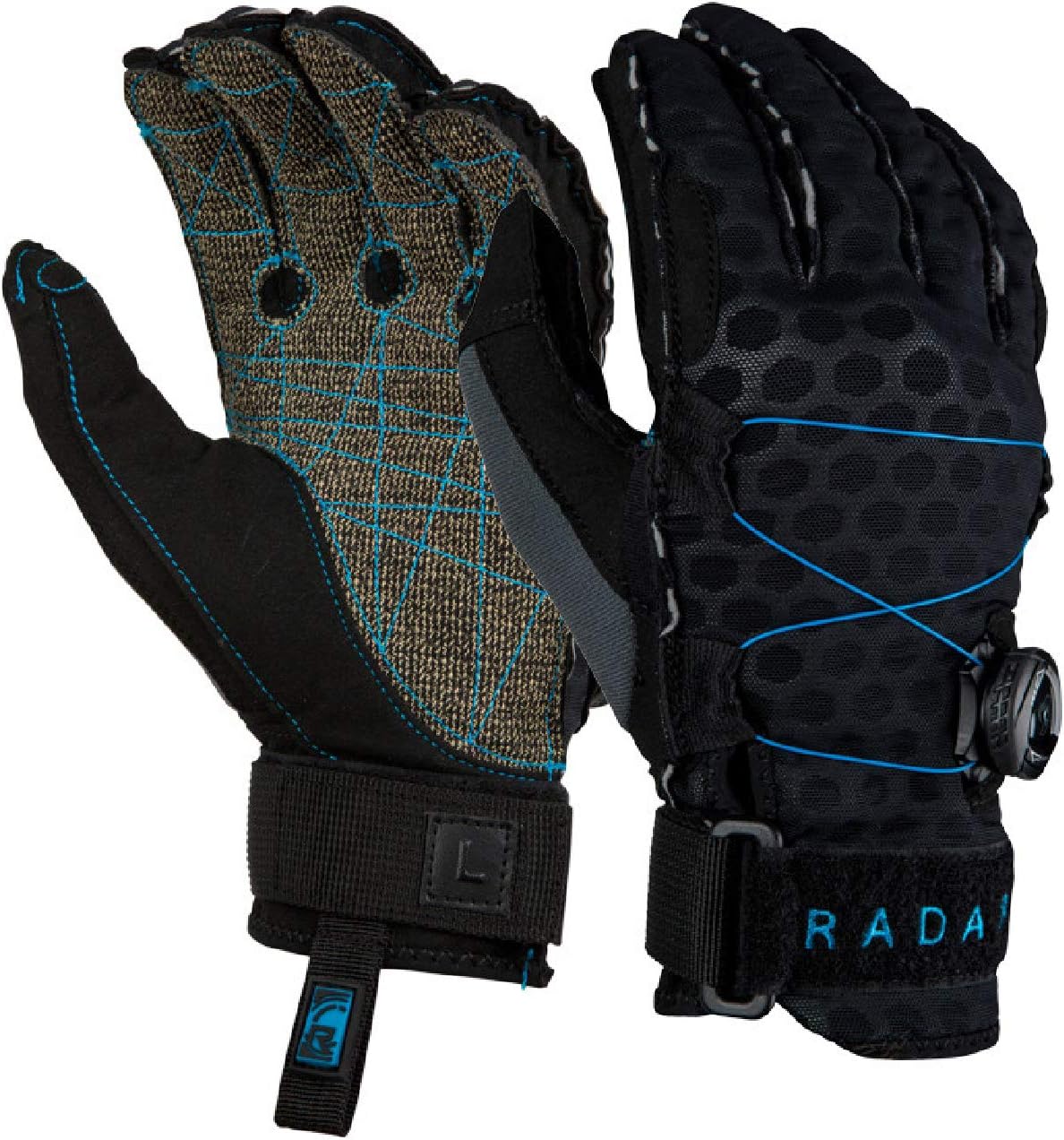 Radar Vapor K - BOA - Inside-Out Glove - Black/Blue Ariaprene - XXL