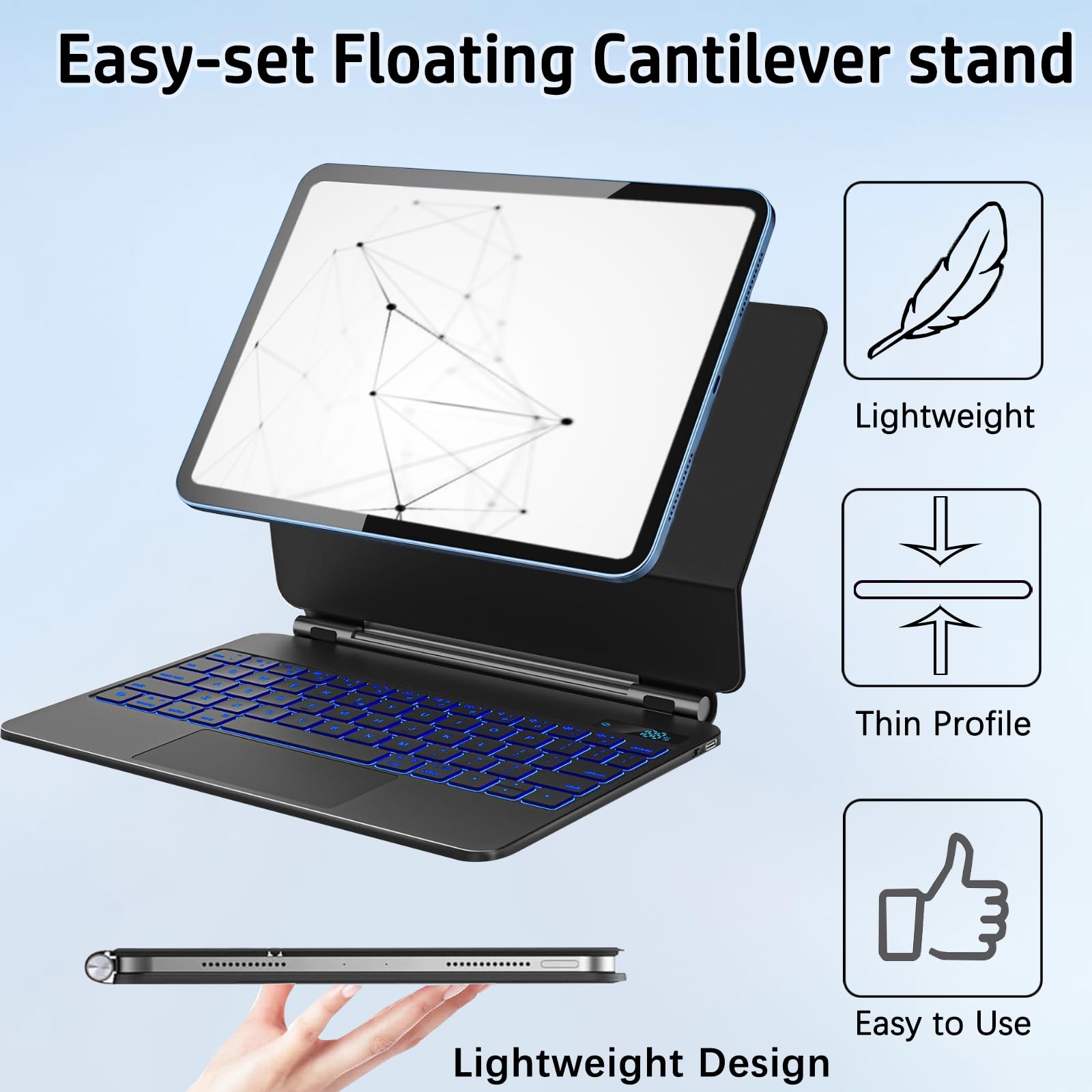 Magic Keyboard Case for iPad Pro 13 Inch (M4 2024 & M5 2025