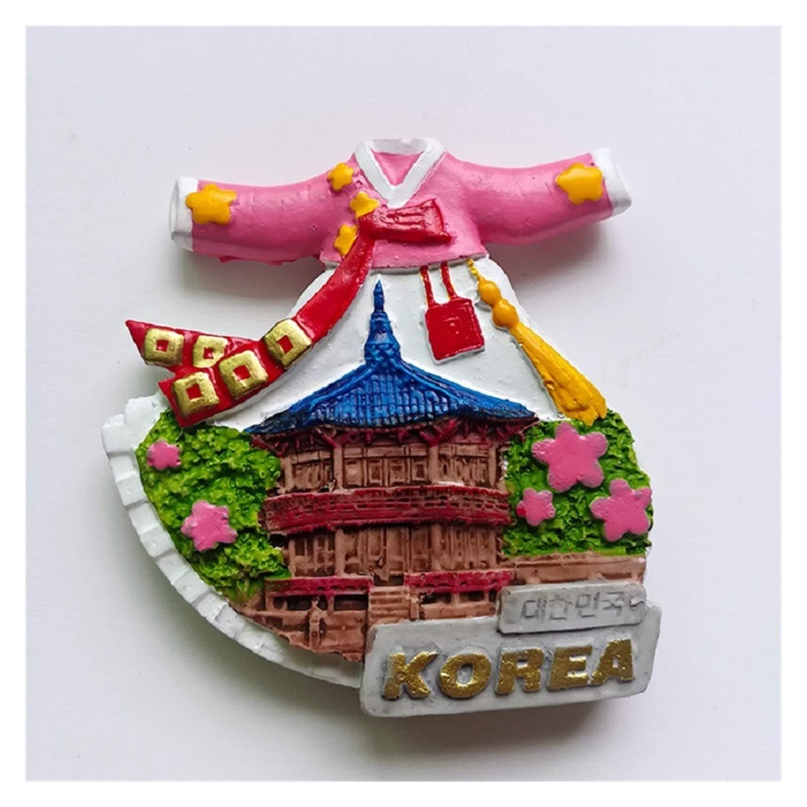 Amazon.co.jp: 冷蔵庫用マグネット 韓国世界観光記念冷蔵庫磁石伝統的