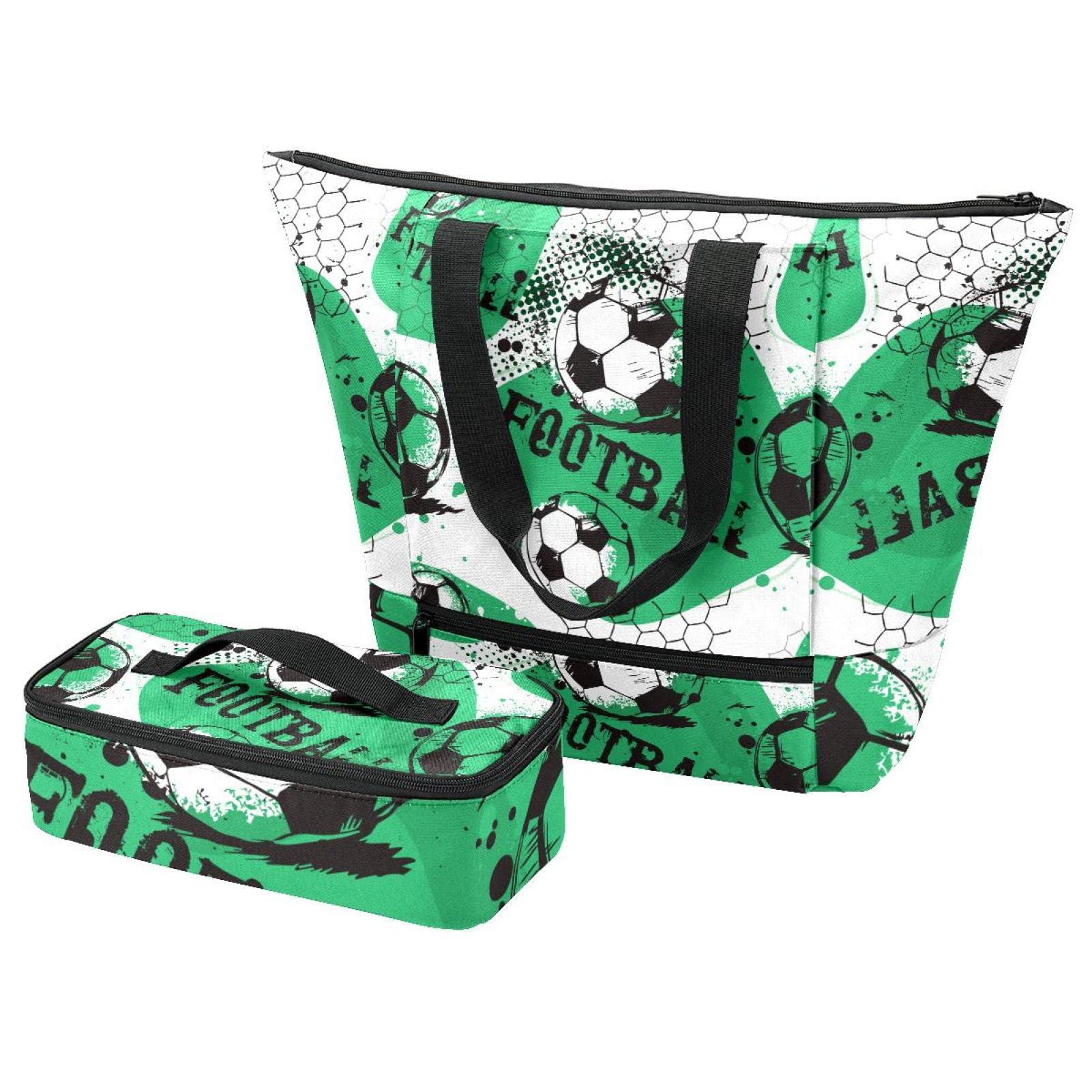 Sac fourre-tout isotherme papillons pour repas frais au travail
