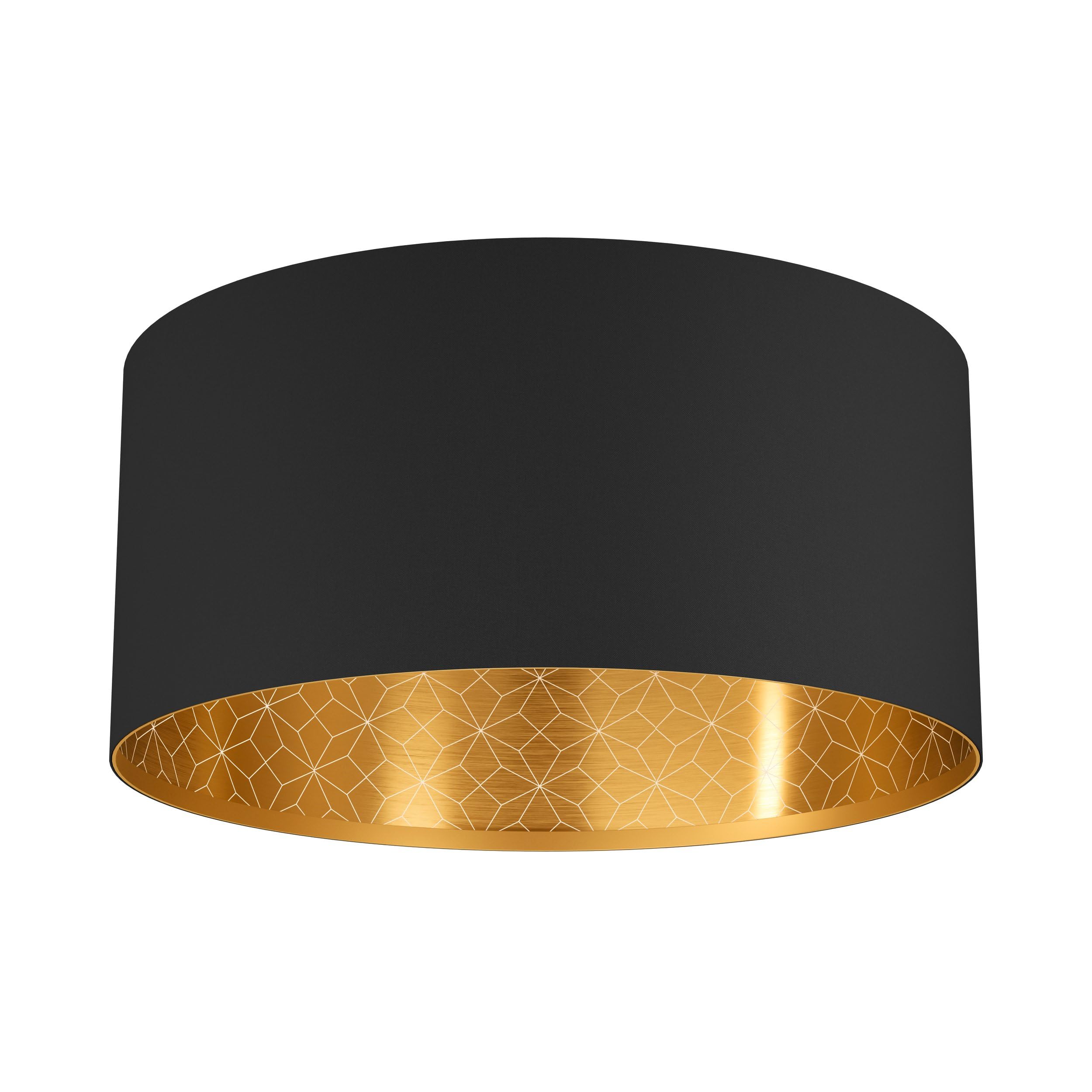 Luminaire en saillie haut de gamme Eglo Zaragoza au design textile raffiné