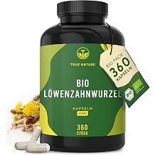 TRUE NATURE Organic Dandelion Root Extract 101 - 1500 mg/day - 360