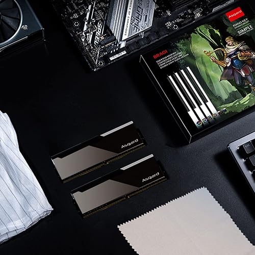 Miniatura 6 de DDR5 RAM Bragi Asgard V3 Memoria Ram DDR5 32 GB (16 GBx2) 7200 MHz especialmente seleccionado B-die diseño de espejo de memoria de escritorio
