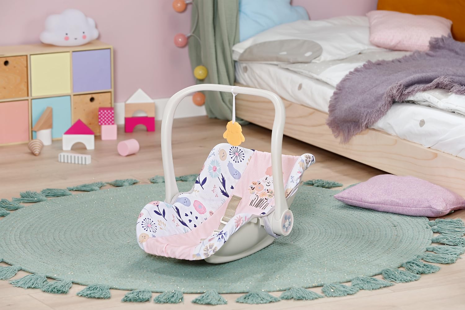 Baby Born Baby Car Seat Flowers for 36cm and 43cm Dolls - 4