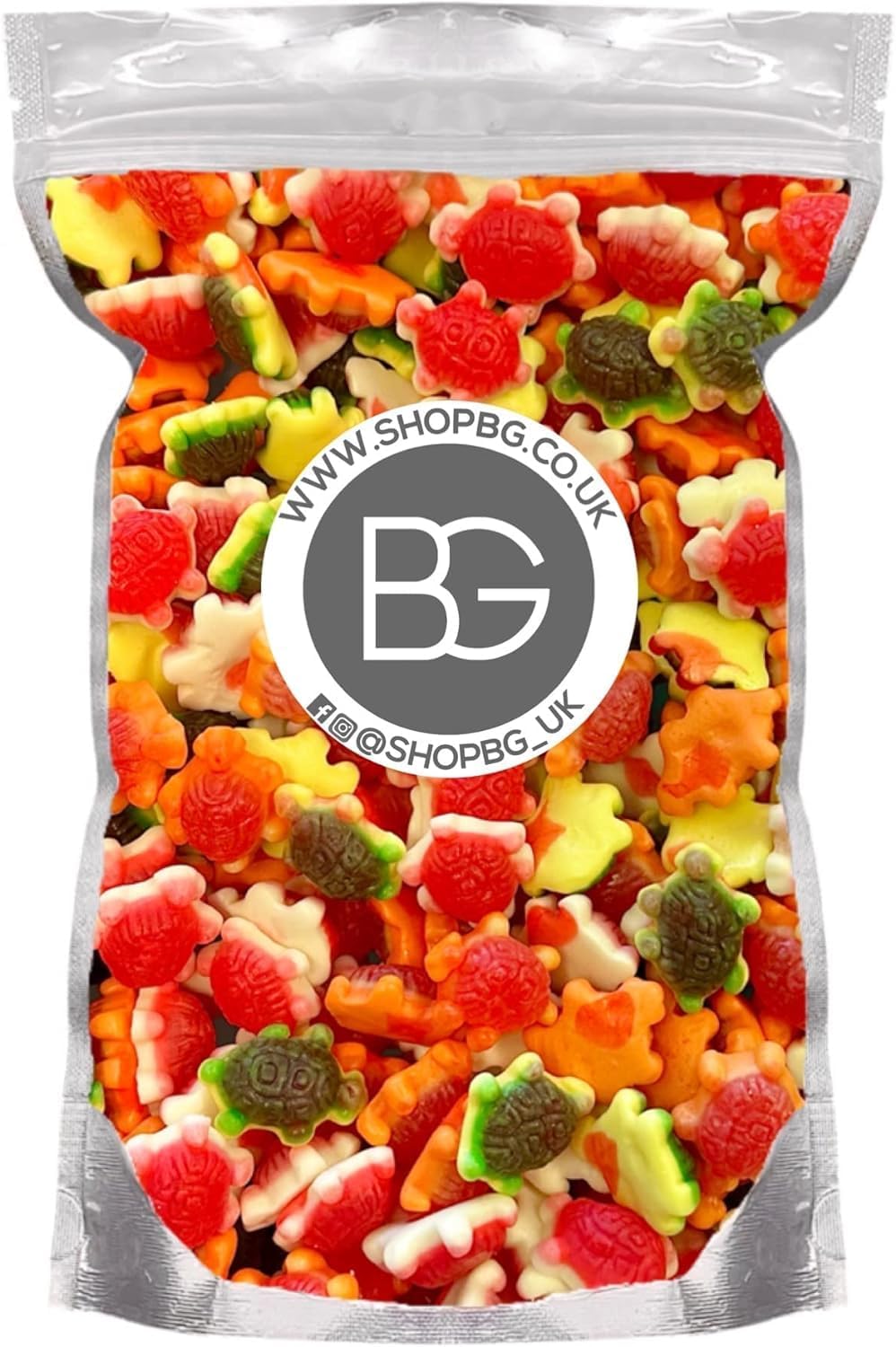 BG Pick & Mix Sweets Candy Pick n Mix Choose Your Sweetie Pouch 800g (- Jelly Filled Turtles)