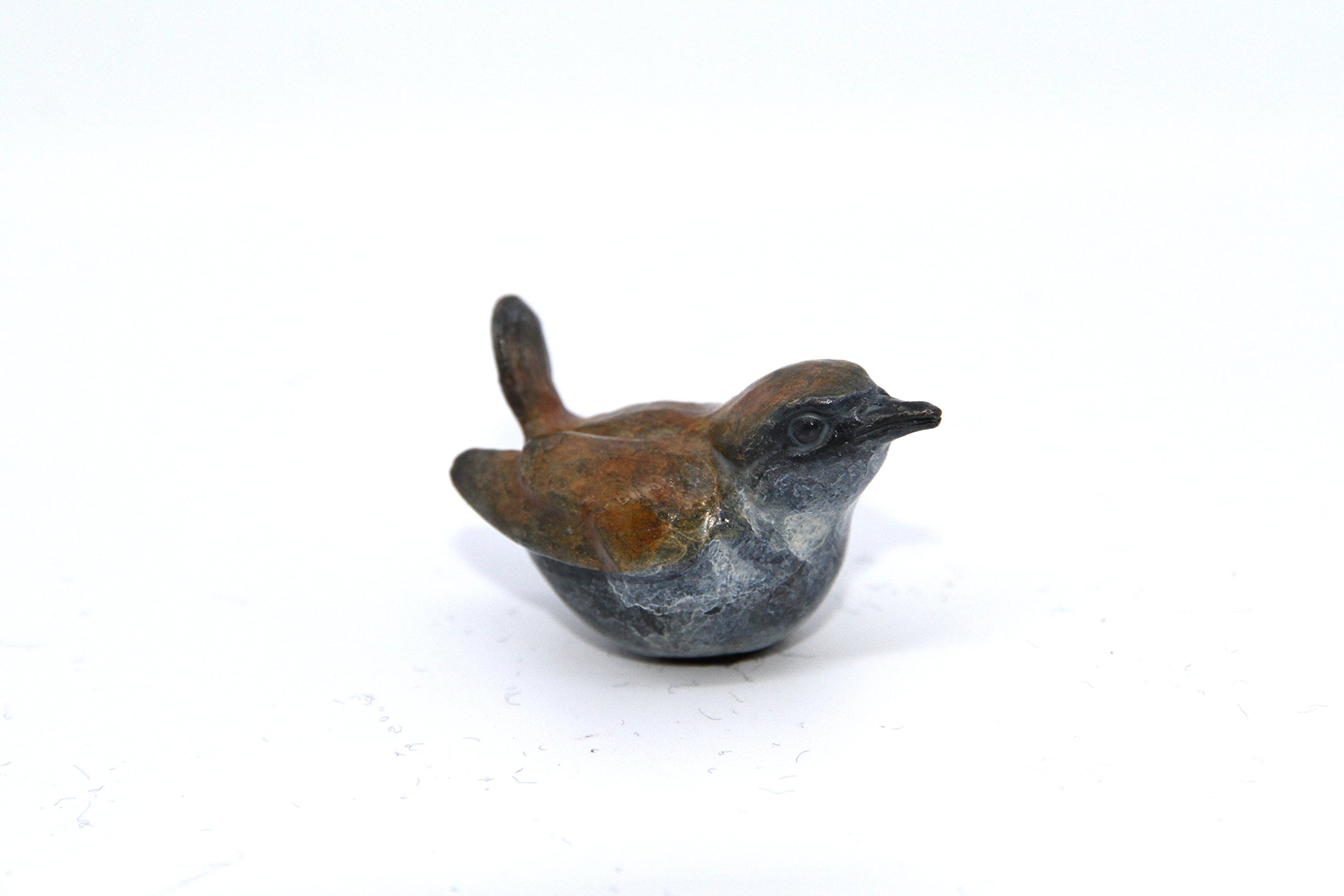 Multi Color Patina Hot Cast Bronce macizo