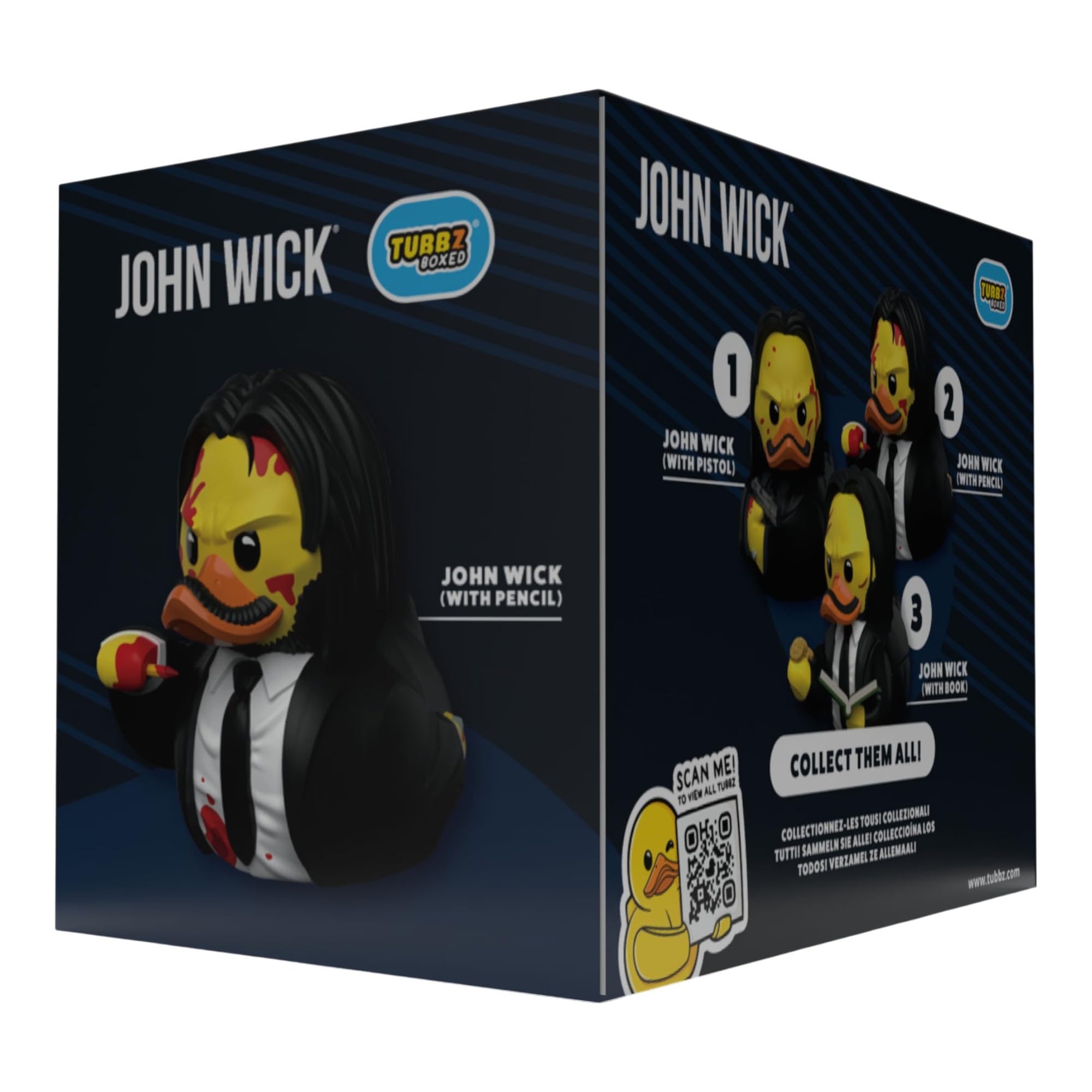 TUBBZ John Wick Pencil - Anatra Cosplay Da Collezione In Vinile, Edizione Box Per Fan Di John Wick 3
