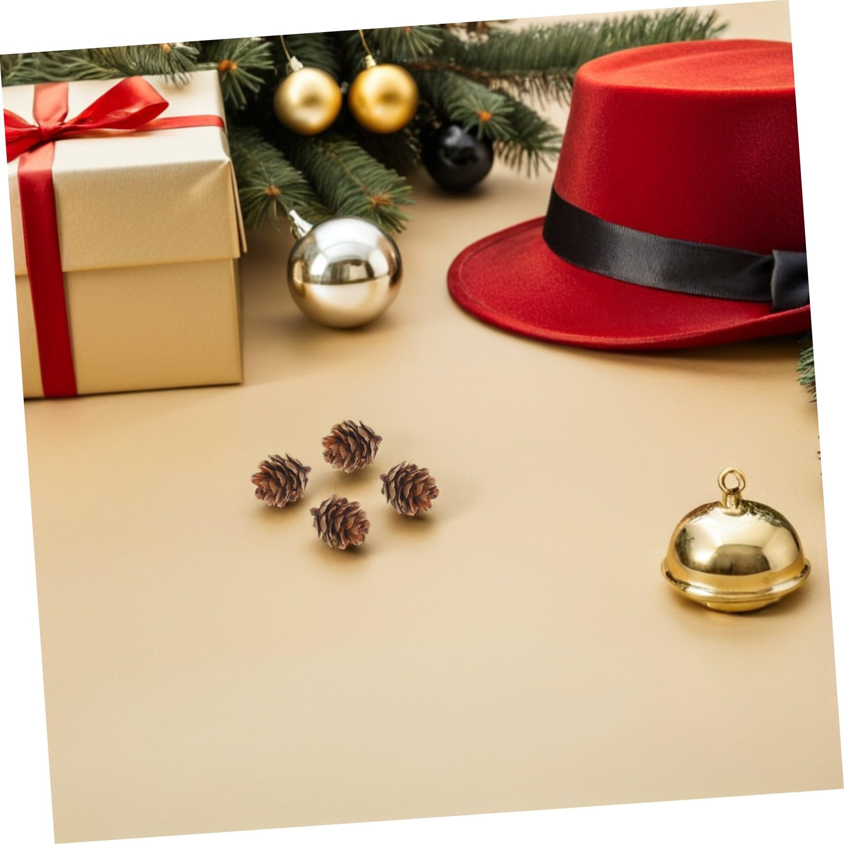 Mini Tannenzapfen Weihnachtsbaumschmuck Natürliche Kleine Zapfen Für DIY Basteln Rustikale Herbst Weihnachtsdeko Mit Wiederverwendbarer Natürlicher Textur