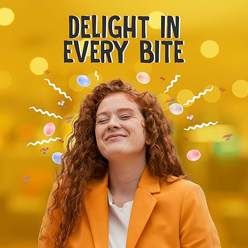 Miniatura 10 de Gerrit's Obleas satelitales originales, rellenas de cuentas de caramelo surtidas, tina de 100 unidades (4.41 onzas)