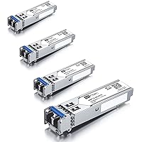 Vista 15 de H!Fiber.com Transceptor SFP+ de fibra 10GBase-LR, módulo SFP+ LC de modo único de 10Gb, para Cisco SFP-10G-LR, Ubiquiti UF-SM-10G, UniFi, Mikrotik