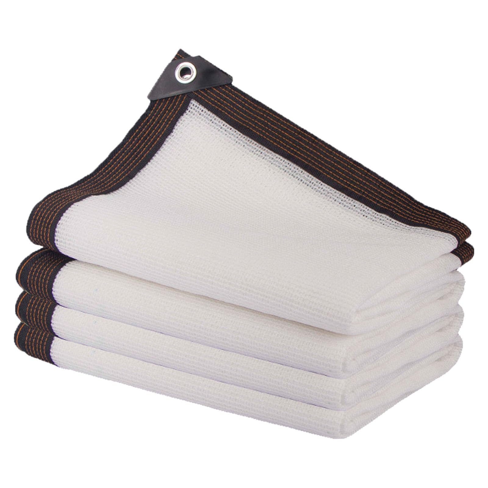 Filet d'ombrage à 6 piquets blanc 5x8m contre les brûlures du soleil sur les plantes