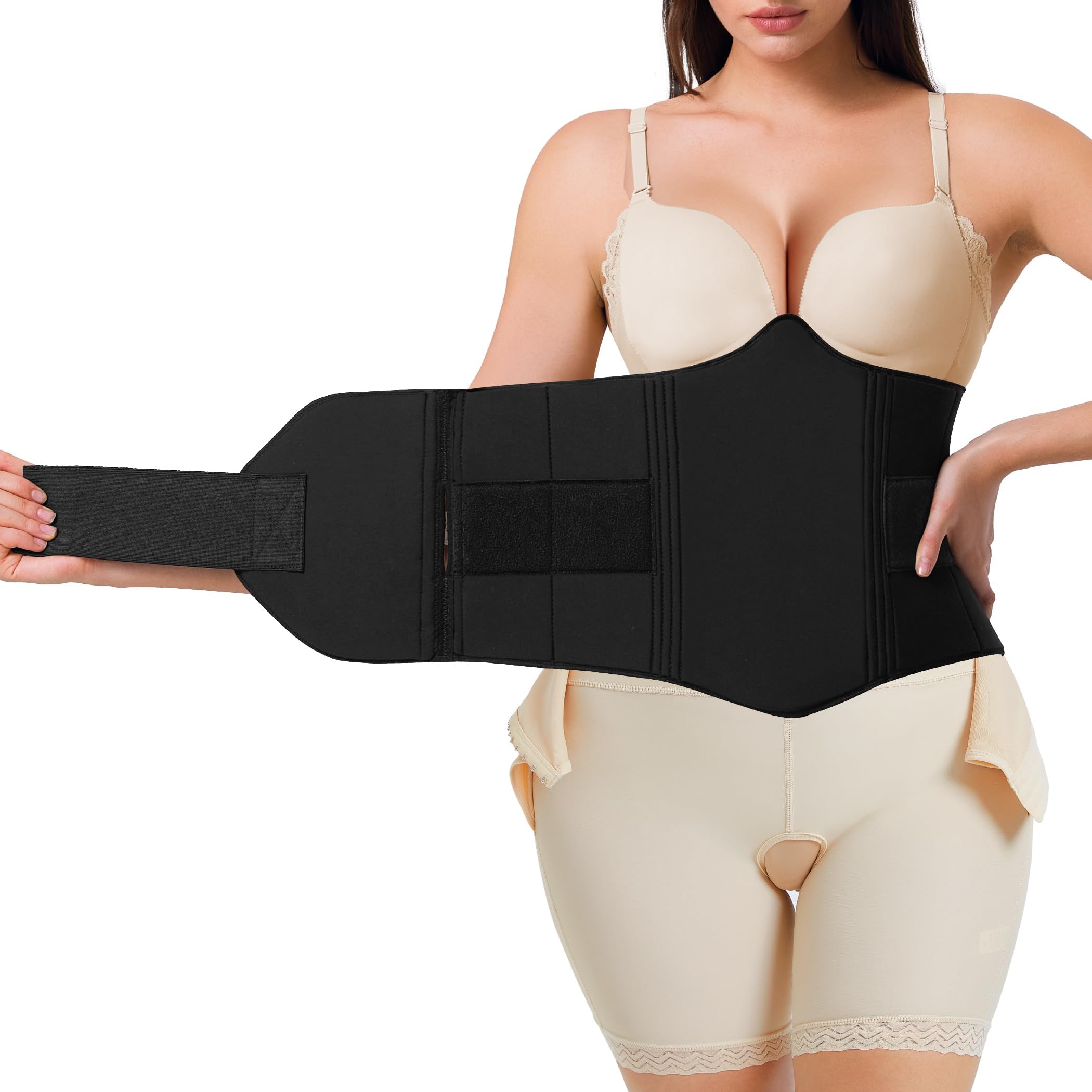 YERKOAD 360 Lipo Foam Ab Board Post Surgery Liposuction Abdominal Compression Boards Tummy Tuck Recovery Waist Cincher