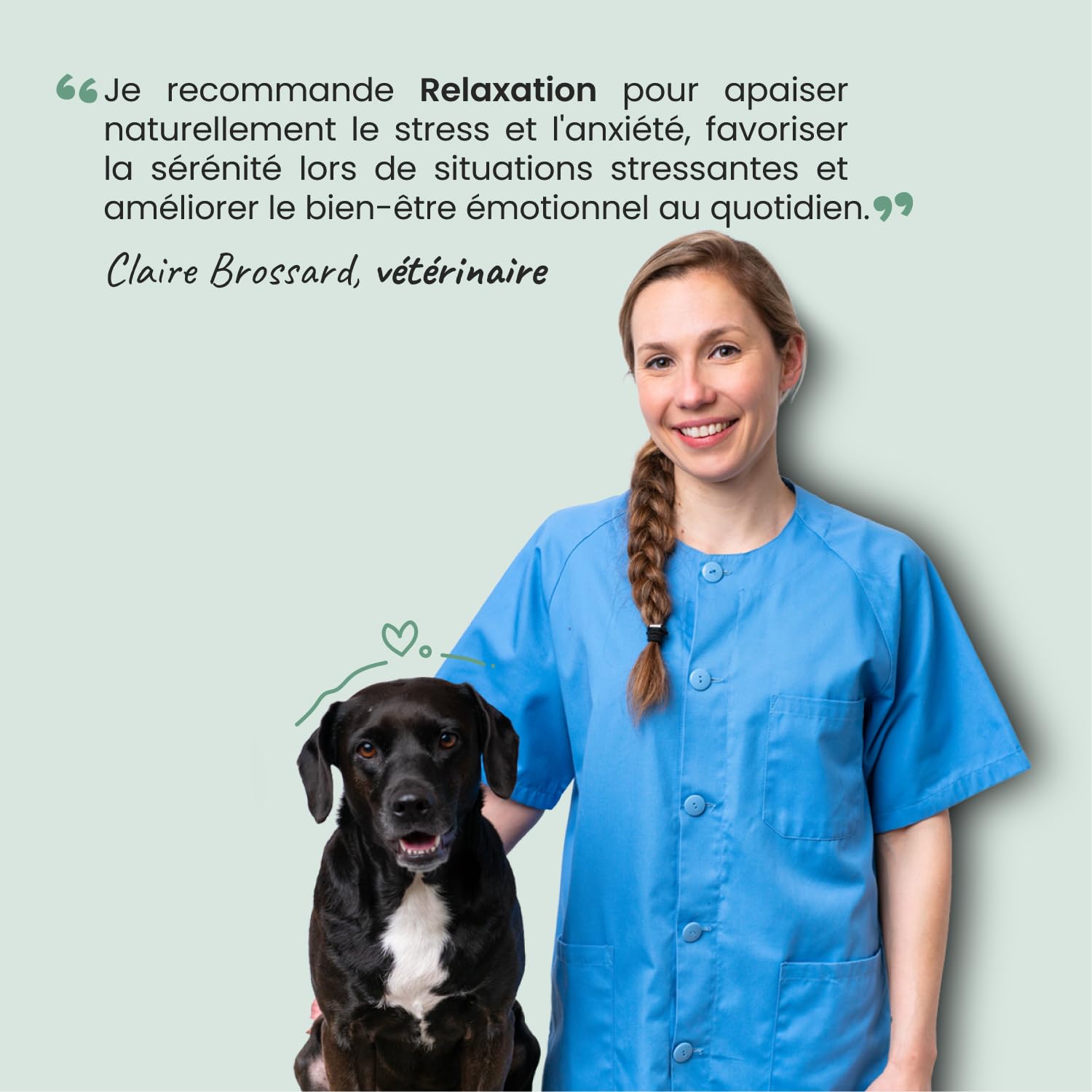 Museau & Co Anti-Stress Chien Chat - Complément Calmant Anxiété & Feux d'artifice - Valériane Passiflore Griffonia Houblon - Liquide Pipette - Formulé par des Vétérinaires - Fabriqué en France
