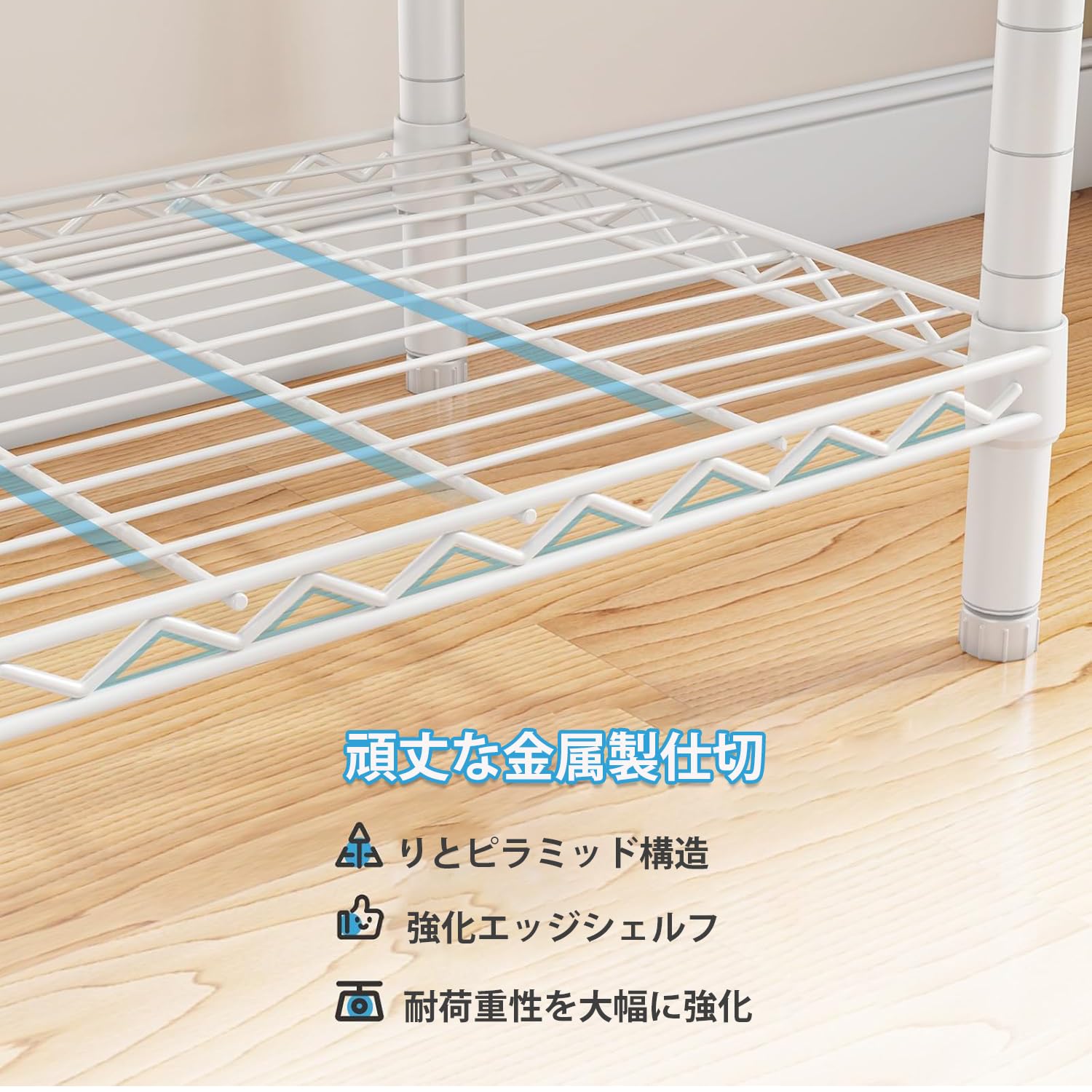 Amazon｜AZAKBL ハンガーラック 2段 頑丈 洋服ラック 大容量 耐荷重