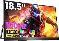 Bettdow Monitor Portatil 18,5'', FHD 1080P Monitor Portátil Conectado Com USB C Dupla/HDMI, IPS Extensor De Tela para Notebook com VESA, Plug and Play
