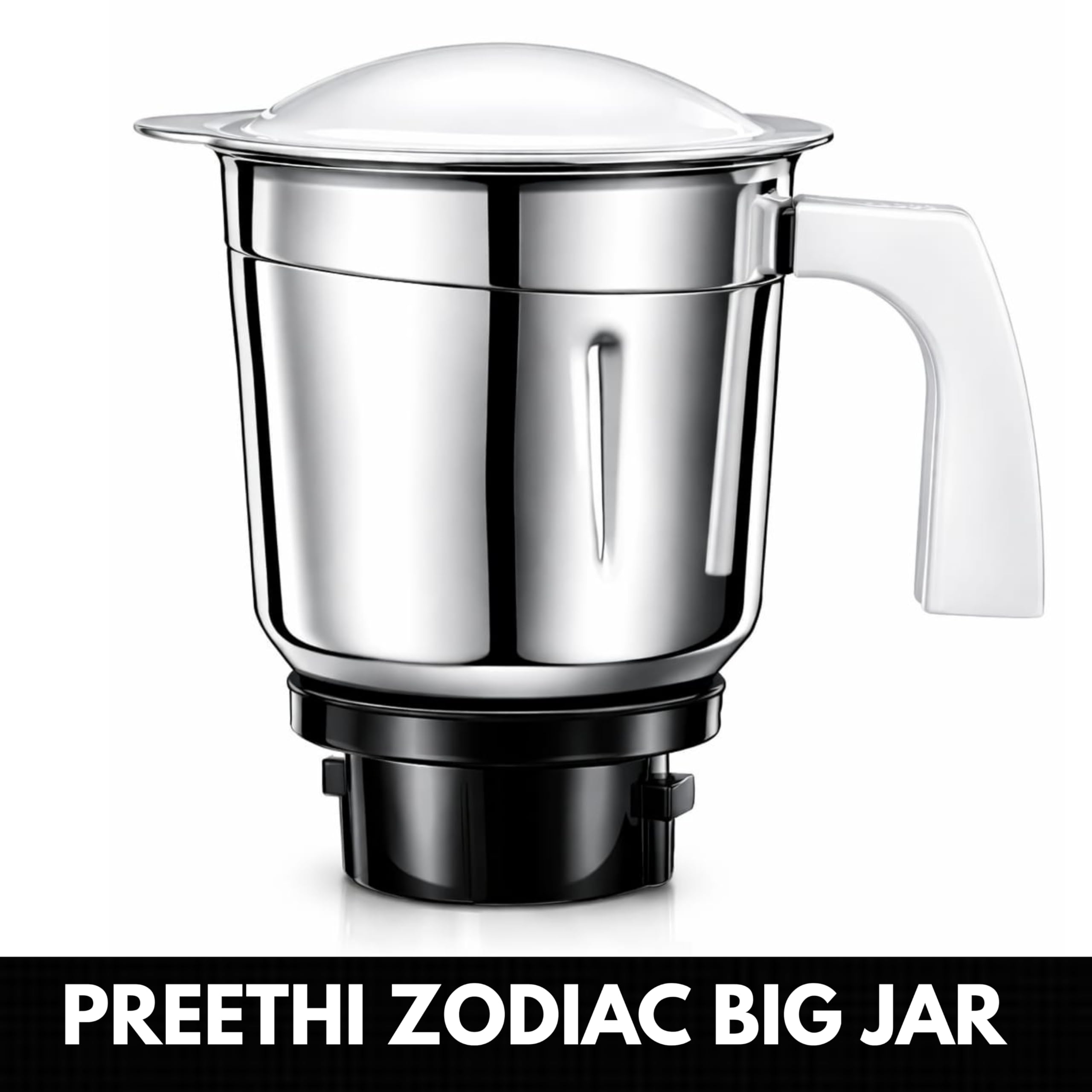 100% Compatiable for Zodiac, Steele Mixer Grinder (1 Litre) | Replacement for preethi Zodiac Mixer Jar | Preethi Steele Mixer Jar | 1 Year Guarantee (1 Litre) — Amazon image 3
