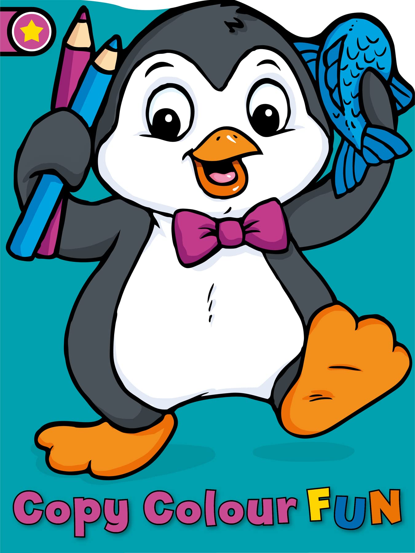 Copy Colour Fun: Penguin by Not Available (Paperback, 2020)