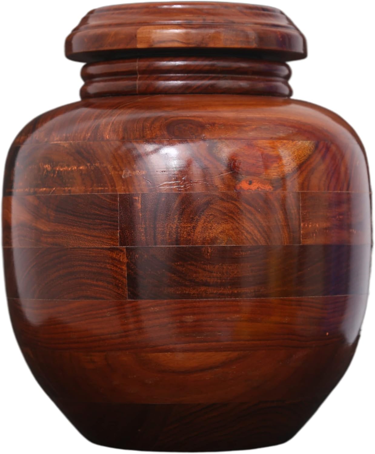 Cremation Urns for Human Ashes Adult Male Female, Wooden Urns Box and Casket for Ashes Men Women Child, Pets Cat Dog Urn, Large Burial Funeral Urns for Ashes, Holds Up to (Rosewood, Classic Urn)
