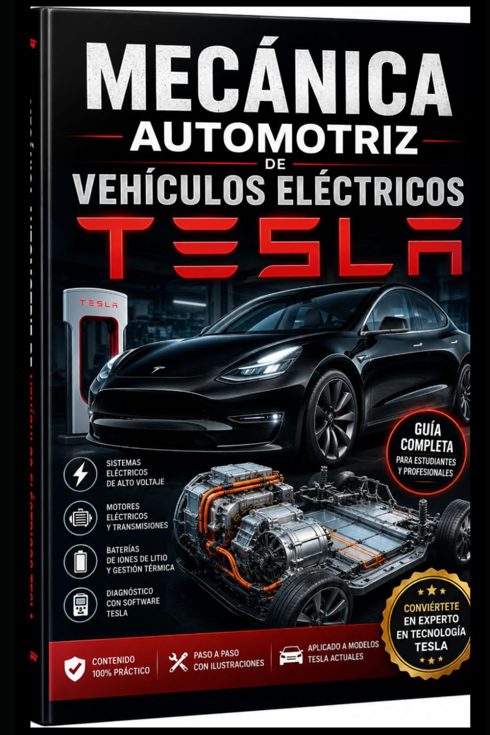 MECÁNICA AUTOMOTRIZ DE VEHÍCULOS ELÉCTRICOS TESLA (MECÁNICA AUTOMOTRIZ PARA EMPRENDER: CREA Y GESTIONA TU PROPIO TALLER)
