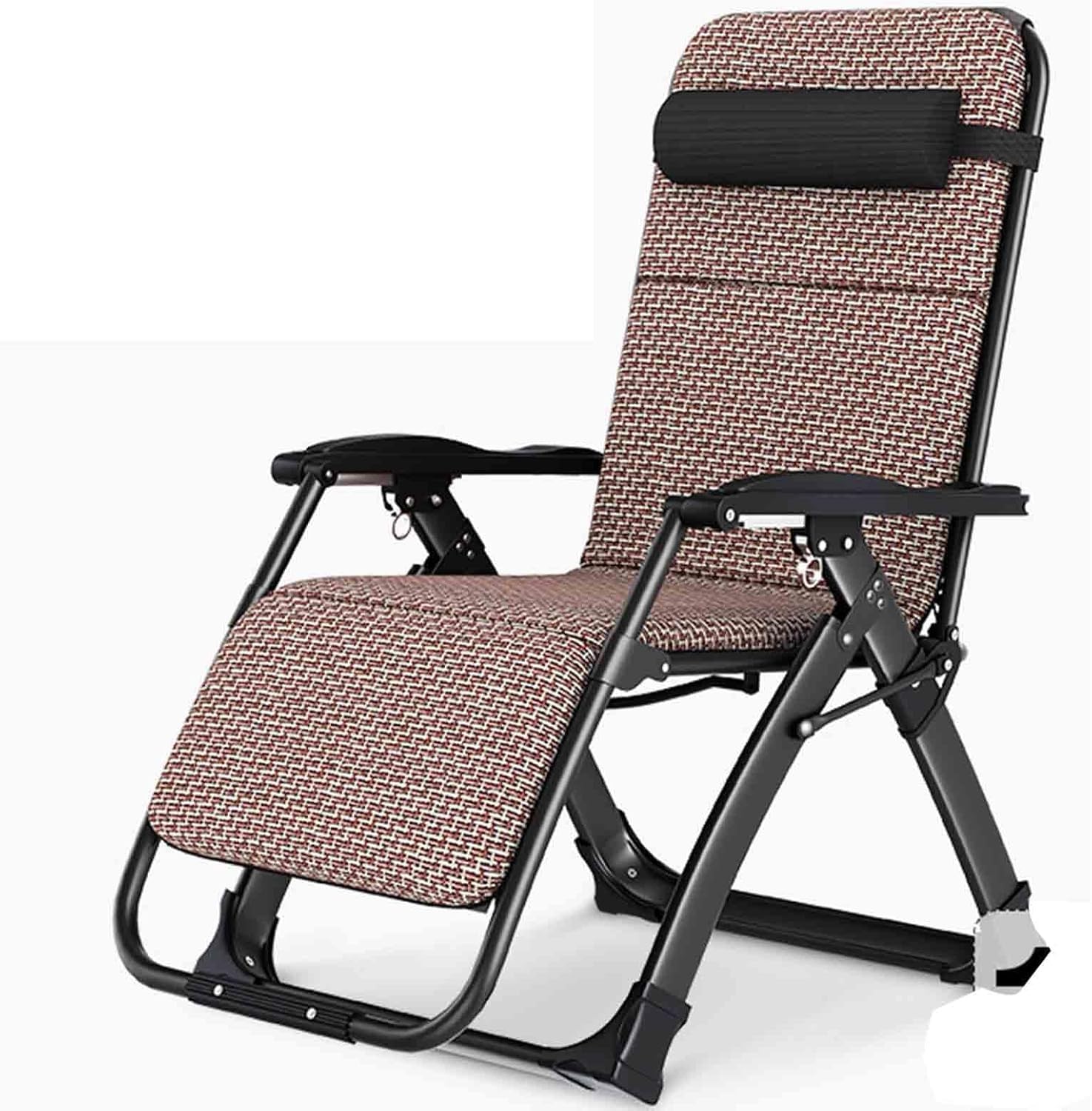 Chaise longue inclinable relax au soleil dans votre jardin verdoyant