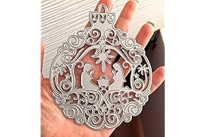 Nativity Ornament Cutting Dies: Elevate Your Christmas Crafting