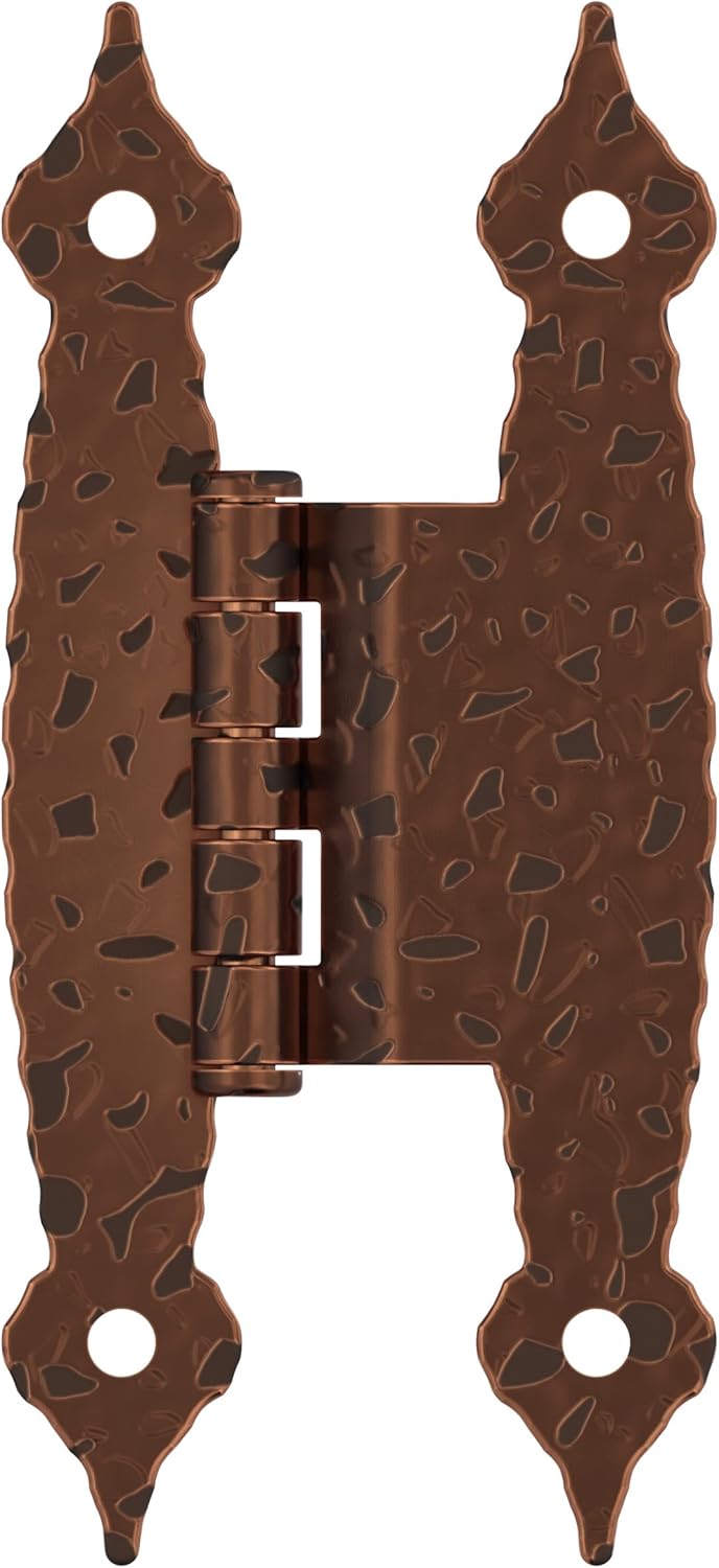 Amerock Hinge 3/8 inch (10 mm) Offset Hinge Antique