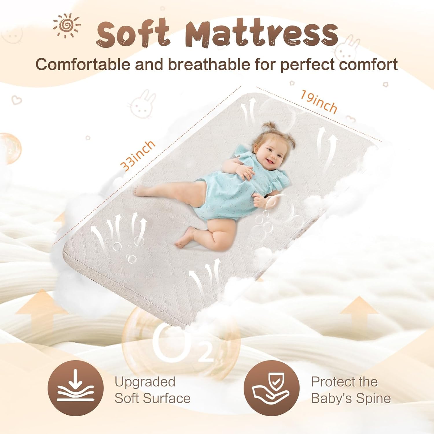 Attaching the mosquito net to the bassinet