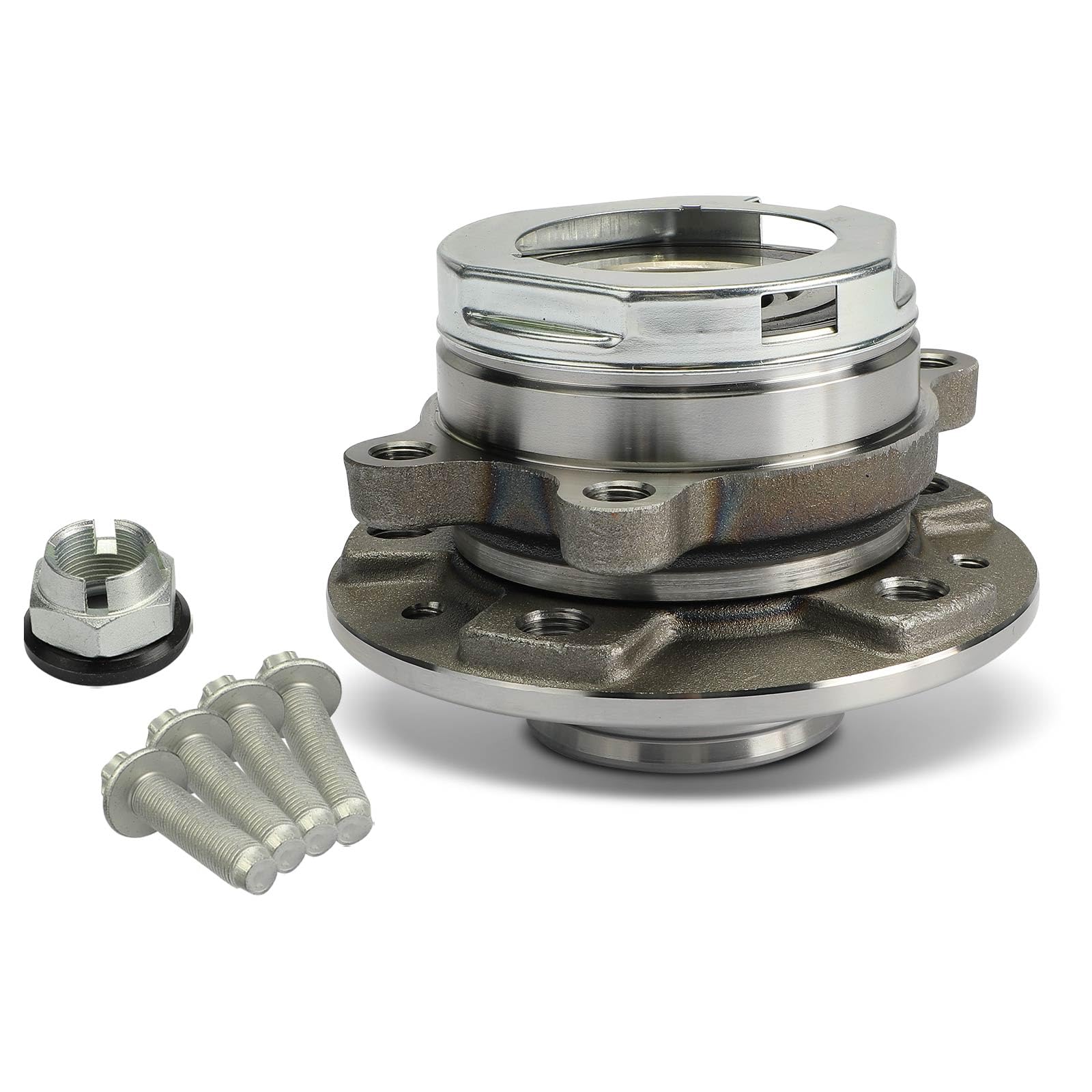 Frankberg Cuscinetto ruota Set di cuscinetti ruota Asse Anteriore Ruota flangiata diametro 143 Con ABS Alloggiamento Sensore Compatibile con Vivaro Combi X82 Trafic III Bus JG Vivaro X82 XHGB43023S0