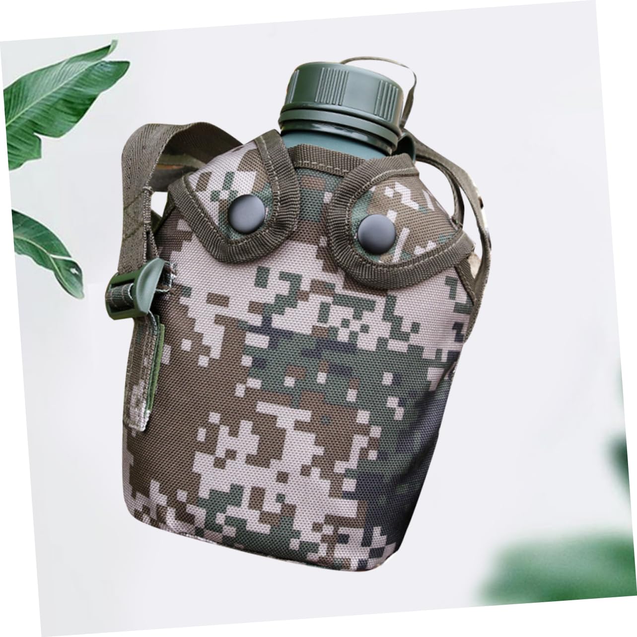 1 Set Mimetico Mensa Di Sopravvivenza Bottiglia Di Acqua Da Trekking Mensa Da Campeggio Bottiglia Di Acqua Da Trekking Bottiglia Di Acqua Di Sopravvivenza Mensa Militari Mensa