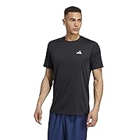 adidas Uomo Train Essentials Training Tee, Black/White