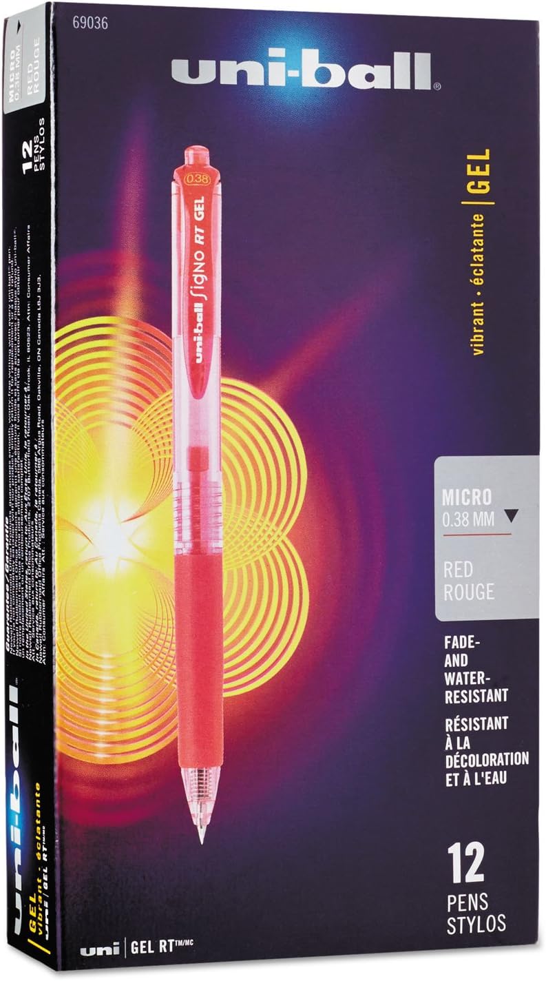 uniball Signo Retractable Gel Pen Office Products