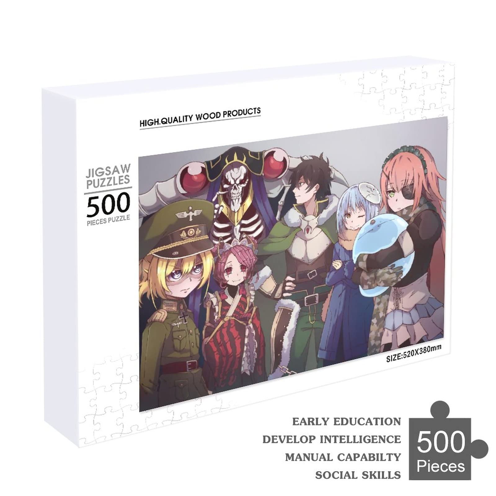 Amazon.co.jp: ジグソーパズル 萌え キャラクター柄 転生したら