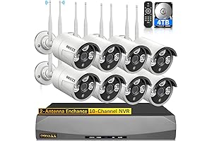 OOSSXX AI Human Detected 2K 3.0MP Wireless Security Camera System