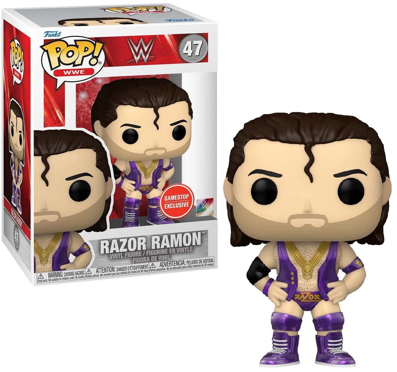Funko Pop! Wwe: Razor Ramon (Pu)(Mt)(Exc)