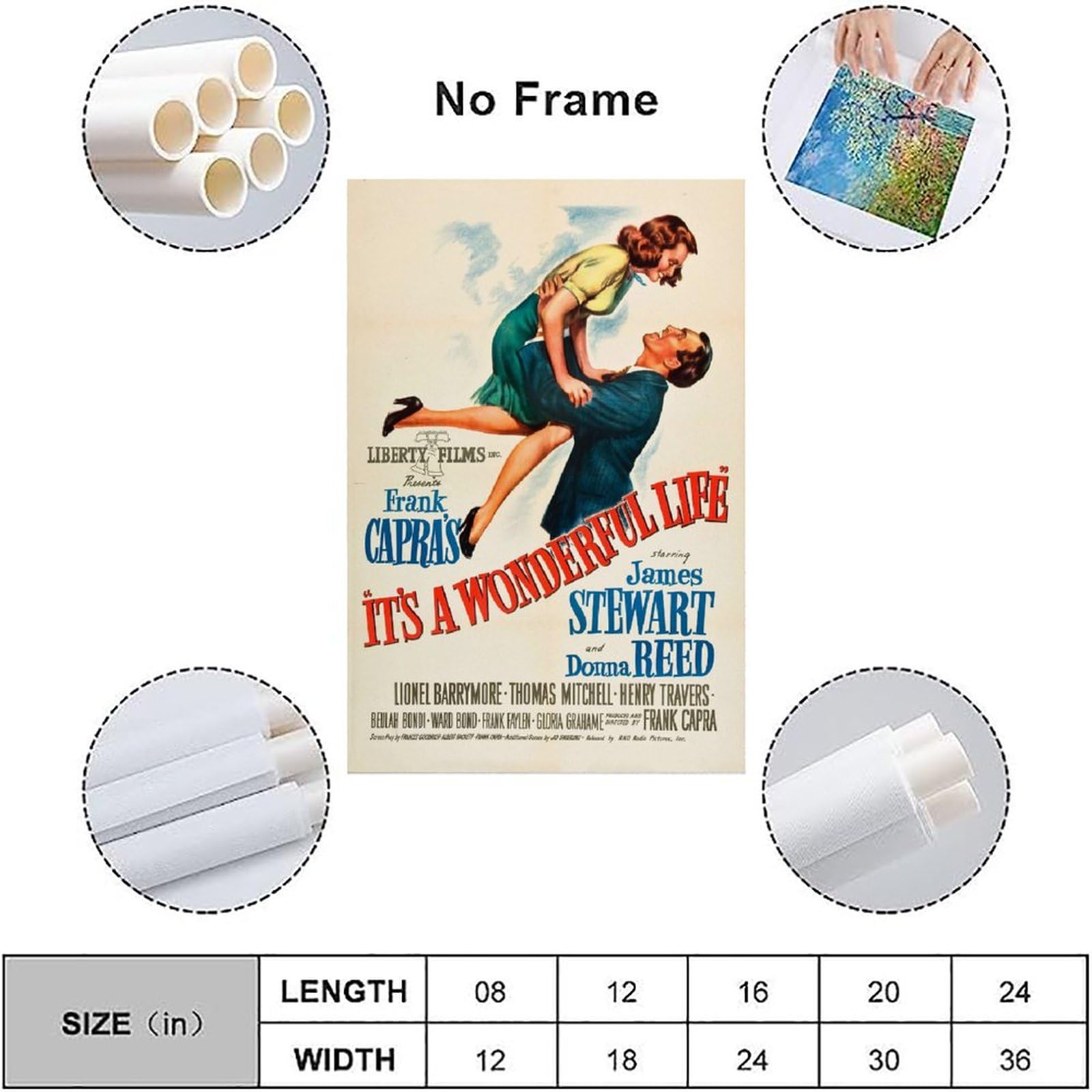 Snapklik.com : RUIZE Its A Wonderful Life Vintage Movie Poster For ...