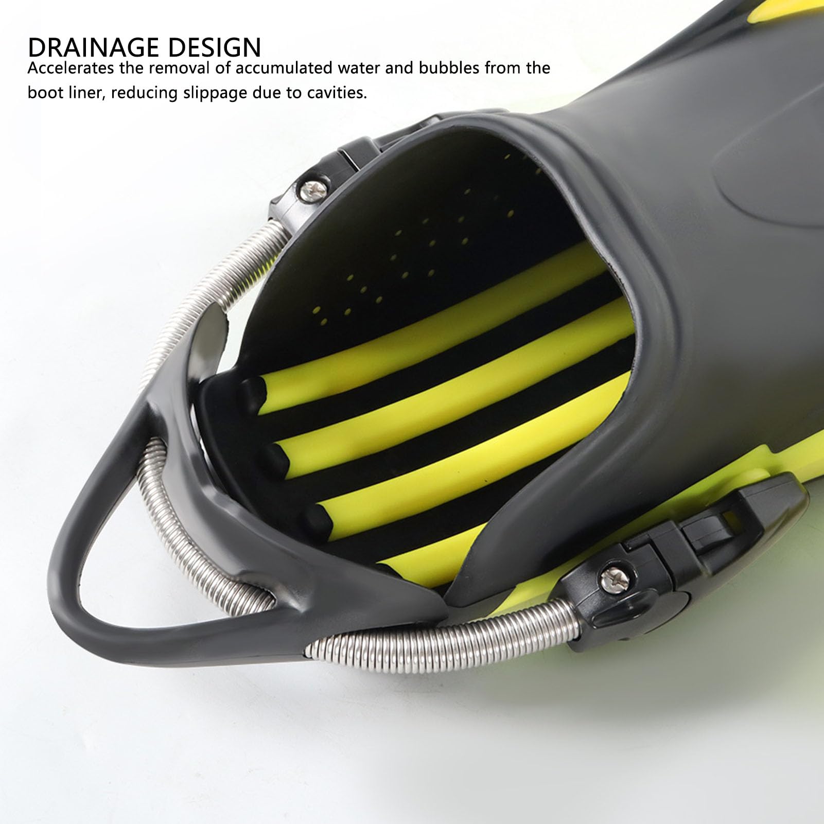 Aletas de Buceo TPR Premium, Aletas de Buceo Flexibles para una Propulsión Mejorada, Natación para Deportes Acuáticos Versátiles, Equipo Hombres y Mujeres