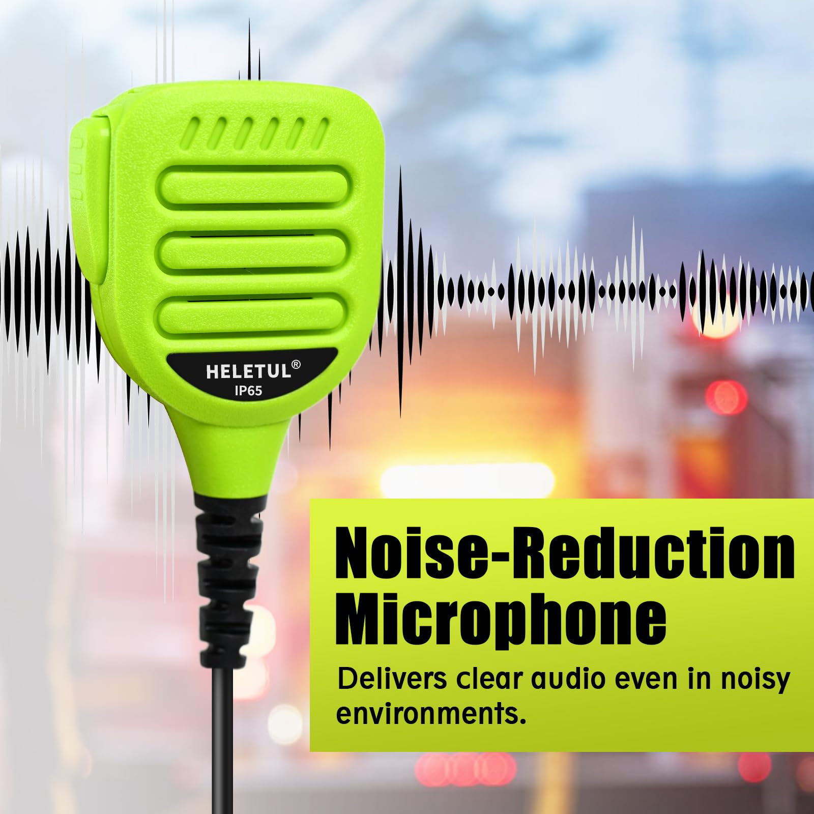 IP65 Impermeable Mano Mic Micrófono de mano Walkie-Talkie Micrófono Radio Micrófono Micrófono de hombro Micrófono Altavoz Micrófono para Motorola ht1250 ht 1250 ht750 Wave PTX gp328 gp338