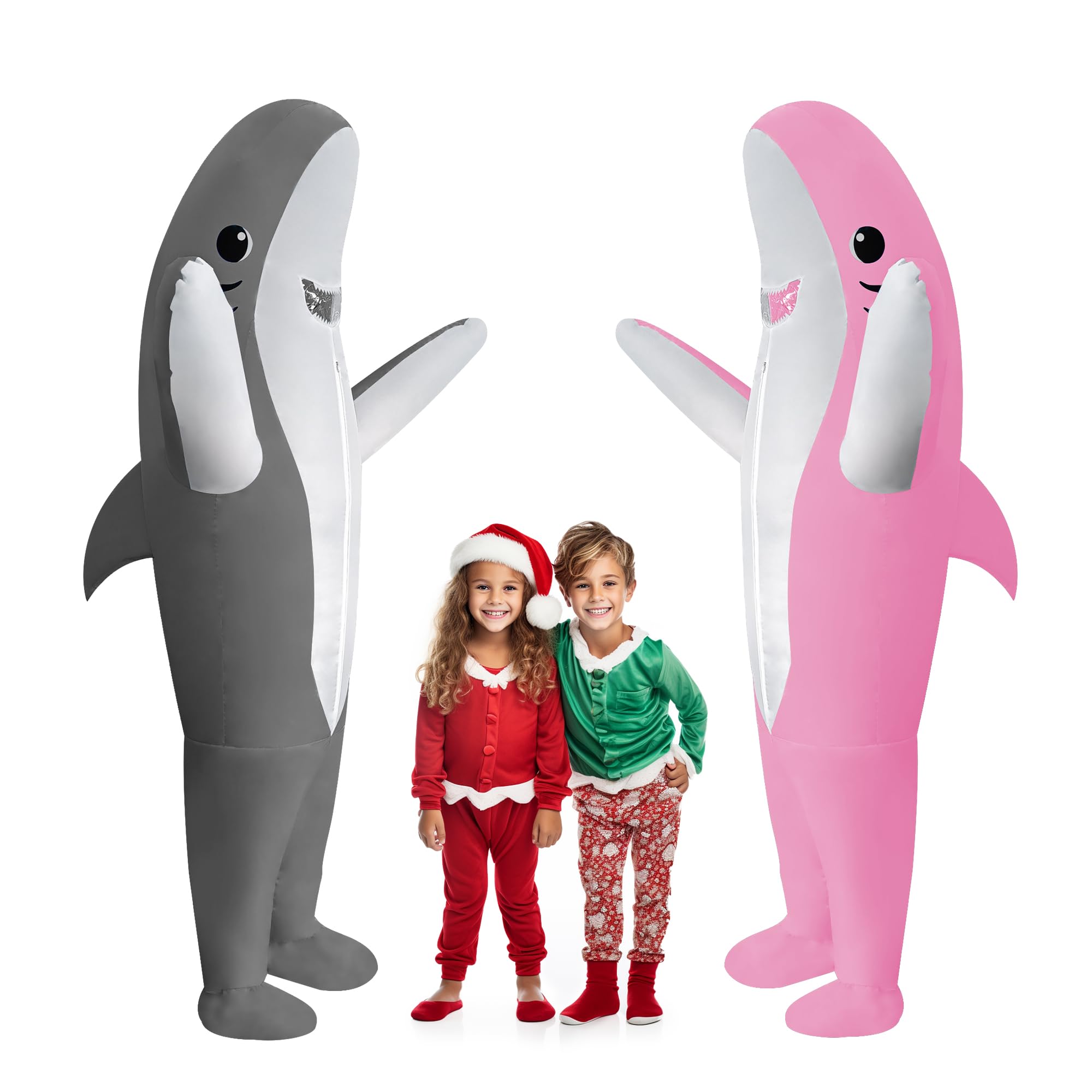 DeHasion 2 Packs Inflatable Animal Costume Halloween Costume Christmas Blow-Up Costume for Adult/Christmas/Birthday Party