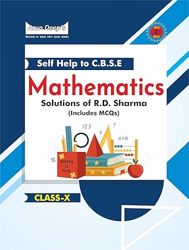 Mathematics for Class 10 - CBSE - by R.D. Sharma Examination 2023-24 (Solved)