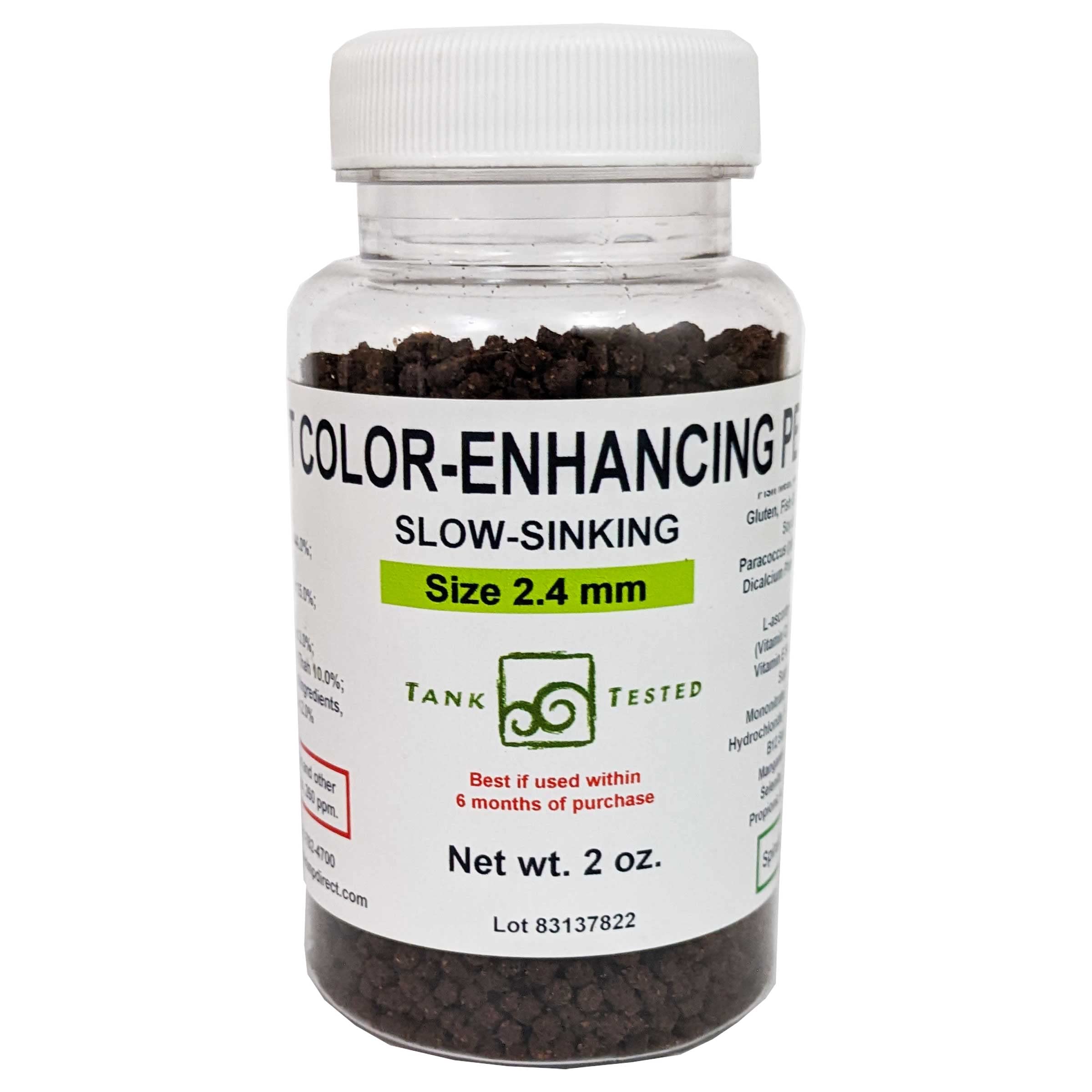 Brine Shrimp Direct Soft Moist-Sinking Pellet 2.4mm, 2 oz