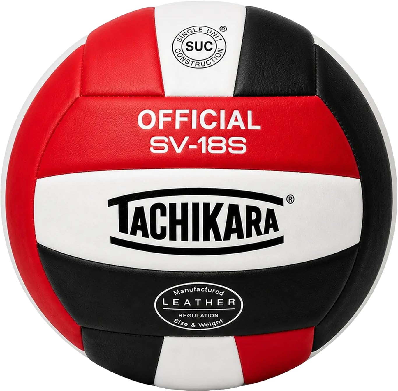 Tachikara Volleyball aus Verbundleder in institutioneller Qualität, Königsweiß